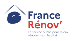 Logo France Renov, service public de la renovation de l habitat