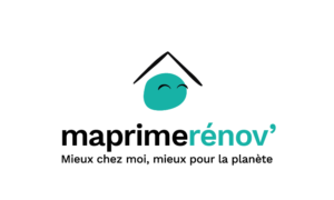 Logo MaPrimeRenov, aide de l Etat a la renovation energetique